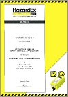 HazardEx Award 2012 (UK) – pdf Zertifikat downloaden